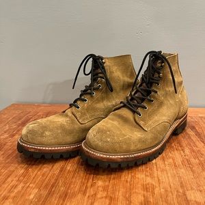 Truman Boot co Coyote Roughout Boot